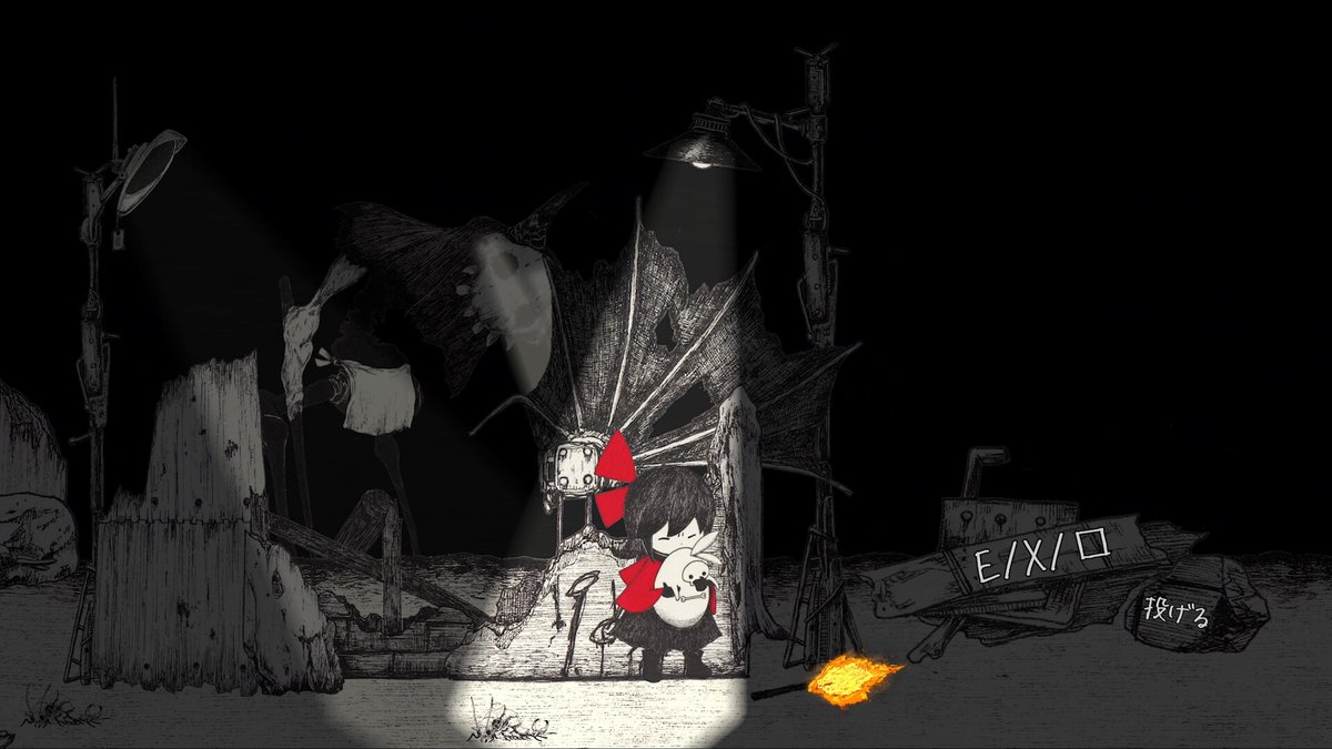Shirocory_Games's tweet photo. #BitSummit【HINO】[東映ゲームズ 1F-A25]
めっちゃ行きたかったのに行けなかったゲーム！！
手書きの世界観が素晴らしい2Dダークファンタジー。
私のかわりに体験してきてくれ…！！

Steam：https://t.co/nK6expEV5W https://t.co/DI1UQBYyGc
