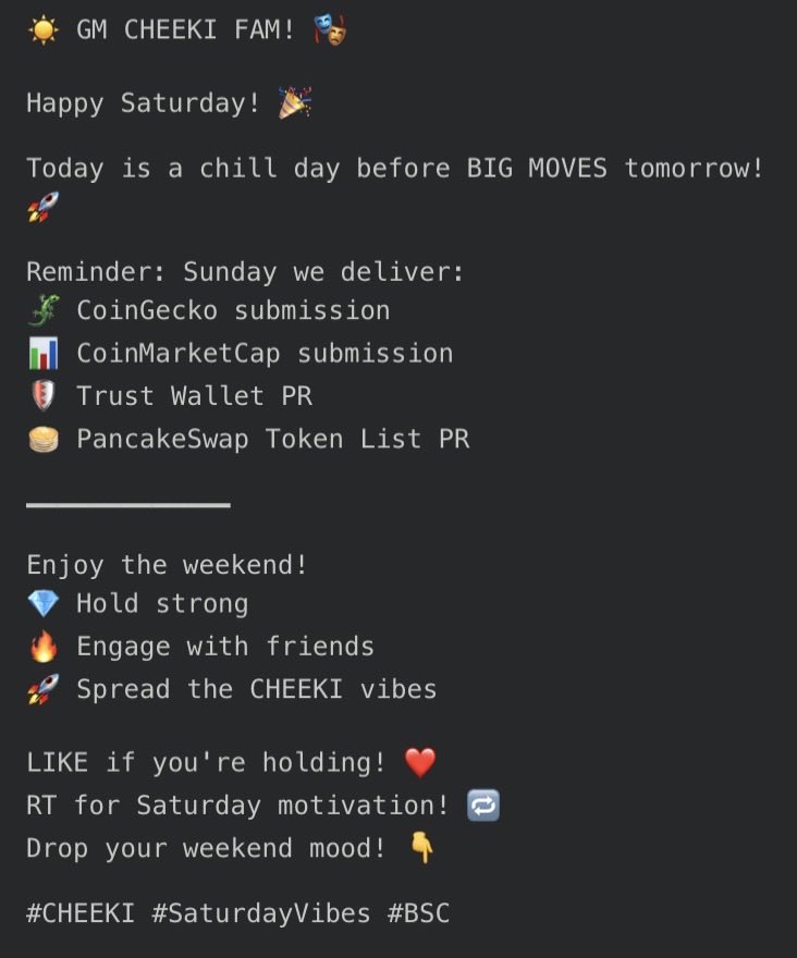 @CHEEKIofficial tweet media