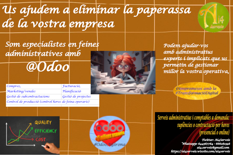 serveis38965's tweet photo. Els papers son incompatibles amb la #GestioDigital.
i els mercats actualment son digitals.
Sigui per #Eficiència o per #estrategiesdeposicionament ja no es possible una #GestioAdministrativa sense una bona #TransformacioDigital https://t.co/W7fXFAFghr