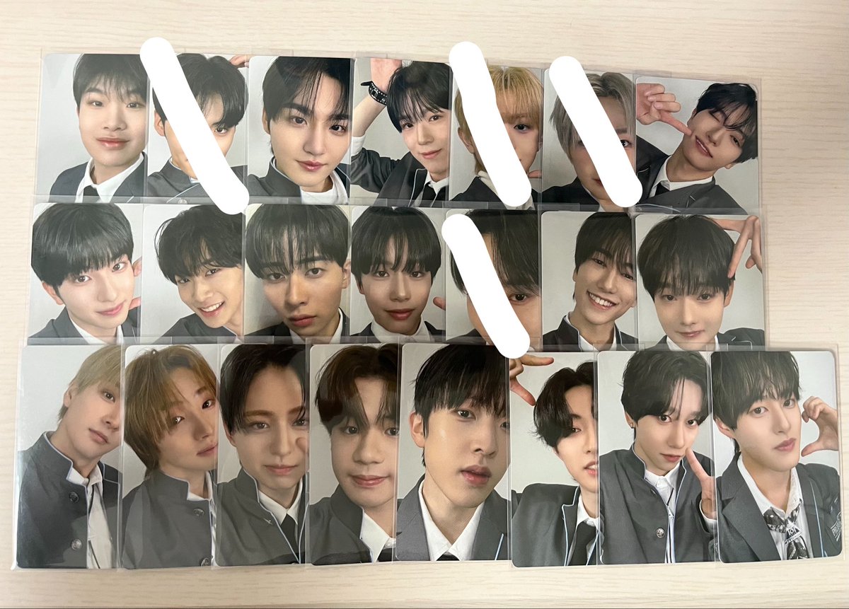 arohaengene24's tweet photo. PRODUCE101JAPAN 新世界 日プ タワレコ トレカ 交換

【譲】画像
【求】飯塚.小野.山下＞土田.安倍
チェキ風カード＞制服トレカ

同異種、n:1可

郵送希望📮
お気軽にDM.リプまでお声がけ下さい🙇🏻‍♀️

#日プ新世界交換 #日プ新世界 https://t.co/sSXa78J7oj