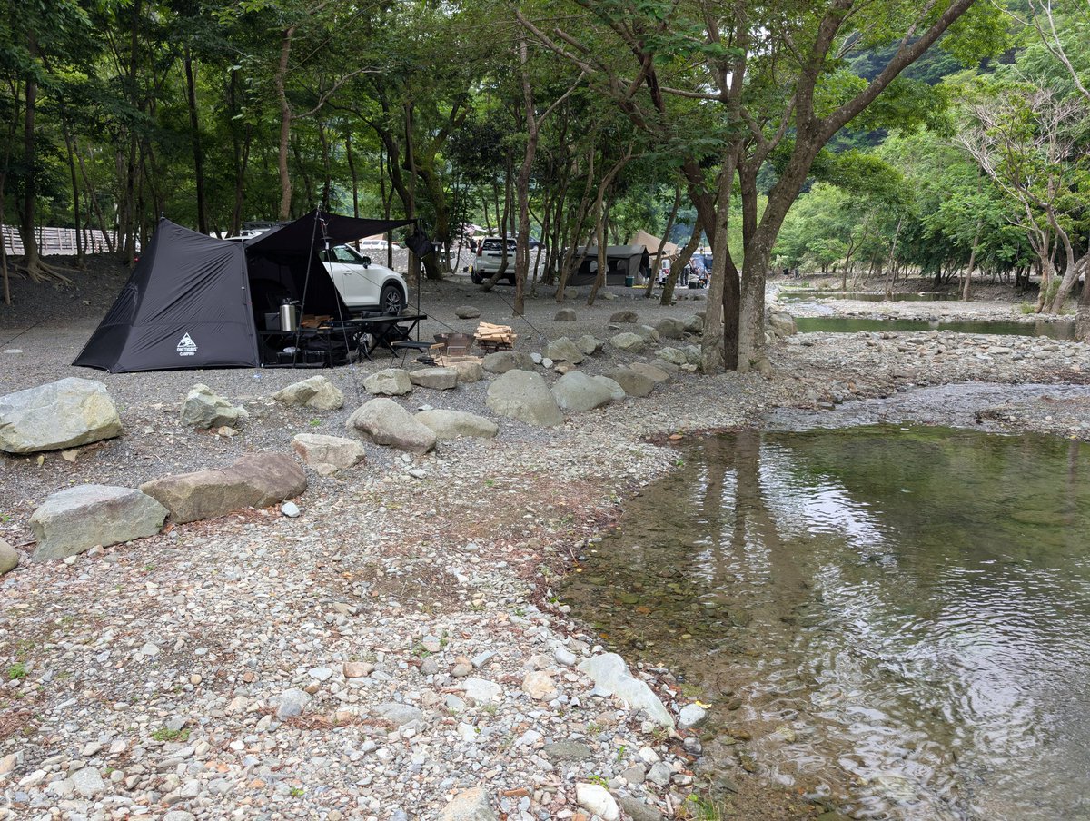 rinzen_0409's tweet photo. ここをキャンプ地とする！
久々のソロキャン https://t.co/vtoWyTQpsQ