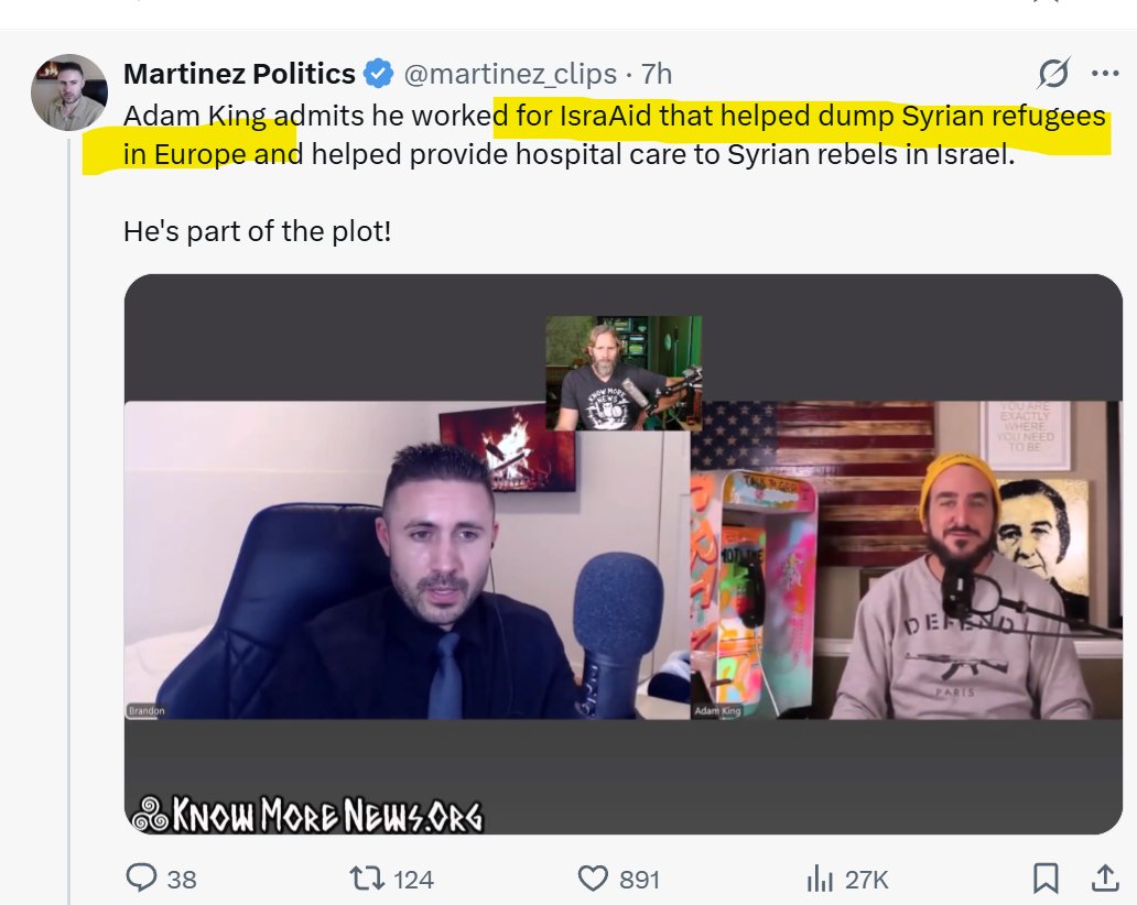 England First tweet media