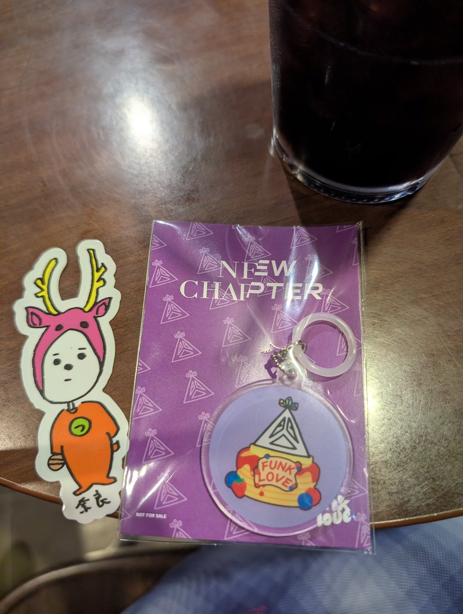 tackey_human's tweet photo. DIGITAL KUJINEW賞のめじるしクーさんケーキチャーム当たった！！
今日誕生日やからめっちゃ嬉しい𖡿
#堂本剛 #ENDRECHERI #NEWCHAPTER #なら100年会館 https://t.co/oLV4N8jz21