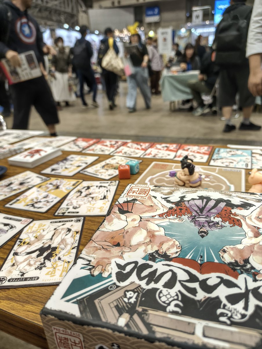 MetamorphG's tweet photo. Incredible first day of Game Market
We didn't expected SO MUCH love and support!
Arigatou gozaimasu！
ゲームマーケット初日、信じられないほど素晴らしい一日でした！
���んなにもたくさんの愛と応援をいただけるなんて、予想していませんでした！
ありがとうございました！ https://t.co/hRS8iq9Pap