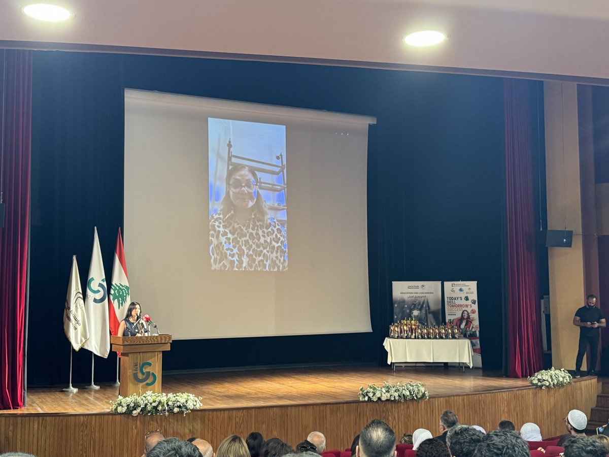 makhzoumi's tweet photo. She couldn't be here in person — but her message just silenced the room. 🎥 "You are the answer to everyone who ever doubted Lebanon." 🇱🇧 #MOSChampionship #MakhzoumiFoundation
لم تتمكن من الحضور شخصياً — لكن رسالتها أسكتت القاعة. 🎥 "أنتم الجواب على كل من شكّك يوماً في لبنان." 🇱🇧 #MOSChampionship #مؤسسة_مخزومي
@ITLSLB @MicrosoftLB @LebanonMOSChamp @ULS_University