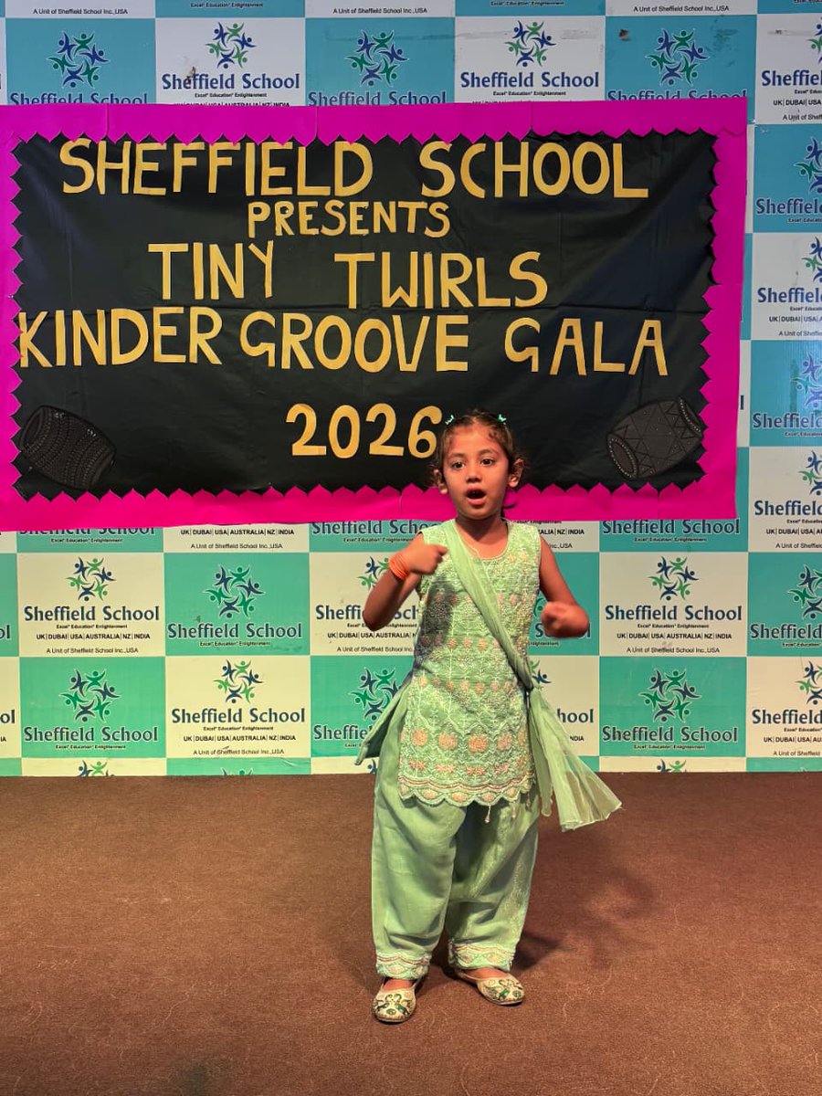 Sheffield_India's tweet photo. 🌟 Tiny Twirls Dance Competition 2026 🌟What a beautiful celebration of talent, confidence, and absolute happiness! Our little stars from Play to KG completely lit up the stage today with their adorable performances, heart-melting expressions, and energetic moves. https://t.co/HOvFMWByKg