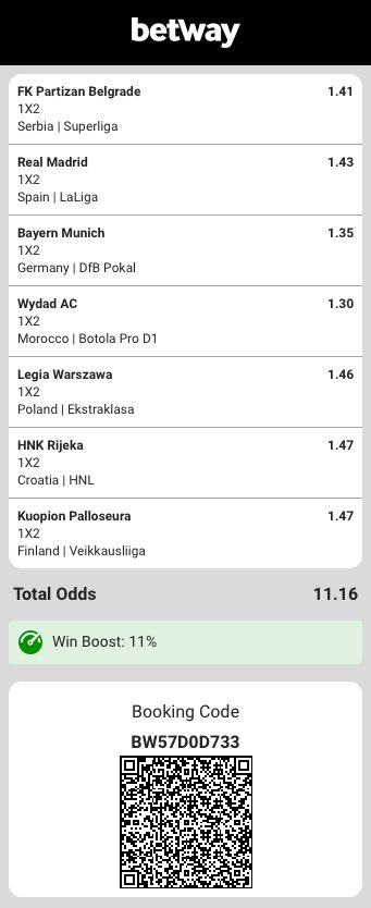 gamlamike's tweet photo. I just placed a bet with Betway. Tap here to copy my bet or search for this booking code in the Multi Bet betslip BW57D0D733 https://t.co/YK0h6JsnPO https://t.co/o4viRH9nyV