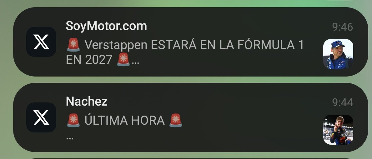 PituBets's tweet photo. @SoyMotor Esta noticia se sabe desde ayer por la noche y hasta que no os salta la notificación de @Nachez98 no la publicáis. Enhorabuena por el curro. https://t.co/vPWWkDKOvh