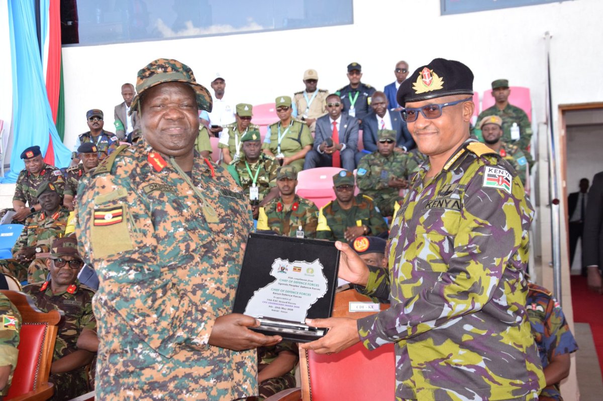 RwabugiriJ56210's tweet photo. EAC Strengthens Regional Anti-Terror Shield as Joint Military Training successfully concludes in Nairobi. 

Well done to the Uganda People’s Defence Force and all partner states working together for a safer East Africa. 
@MODVA_UPDF @kdfinfo 
#UPDFWorks @MODVA_UPDF https://t.co/CIMVnYRJIr