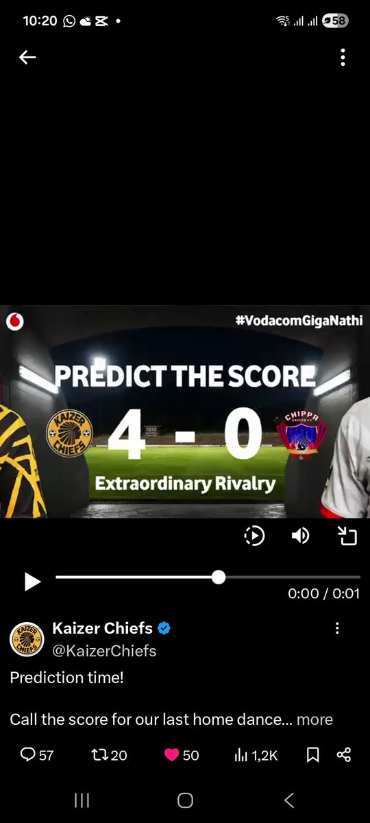 sabbathGTI's tweet photo. @KaizerChiefs @Vodacom https://t.co/1Off3U9dmN