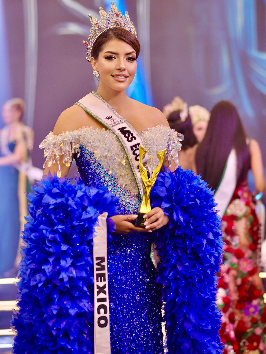 pageant_i's tweet photo. 𝐍𝐄𝐖𝐒• Miss Eco International 2026 Is Palmira Ruiz of Mexico. She made history becoming the first-ever Mexican delegate to win Miss Eco International. #MissEcoInternational ♕ https://t.co/aP6nrPUBFR