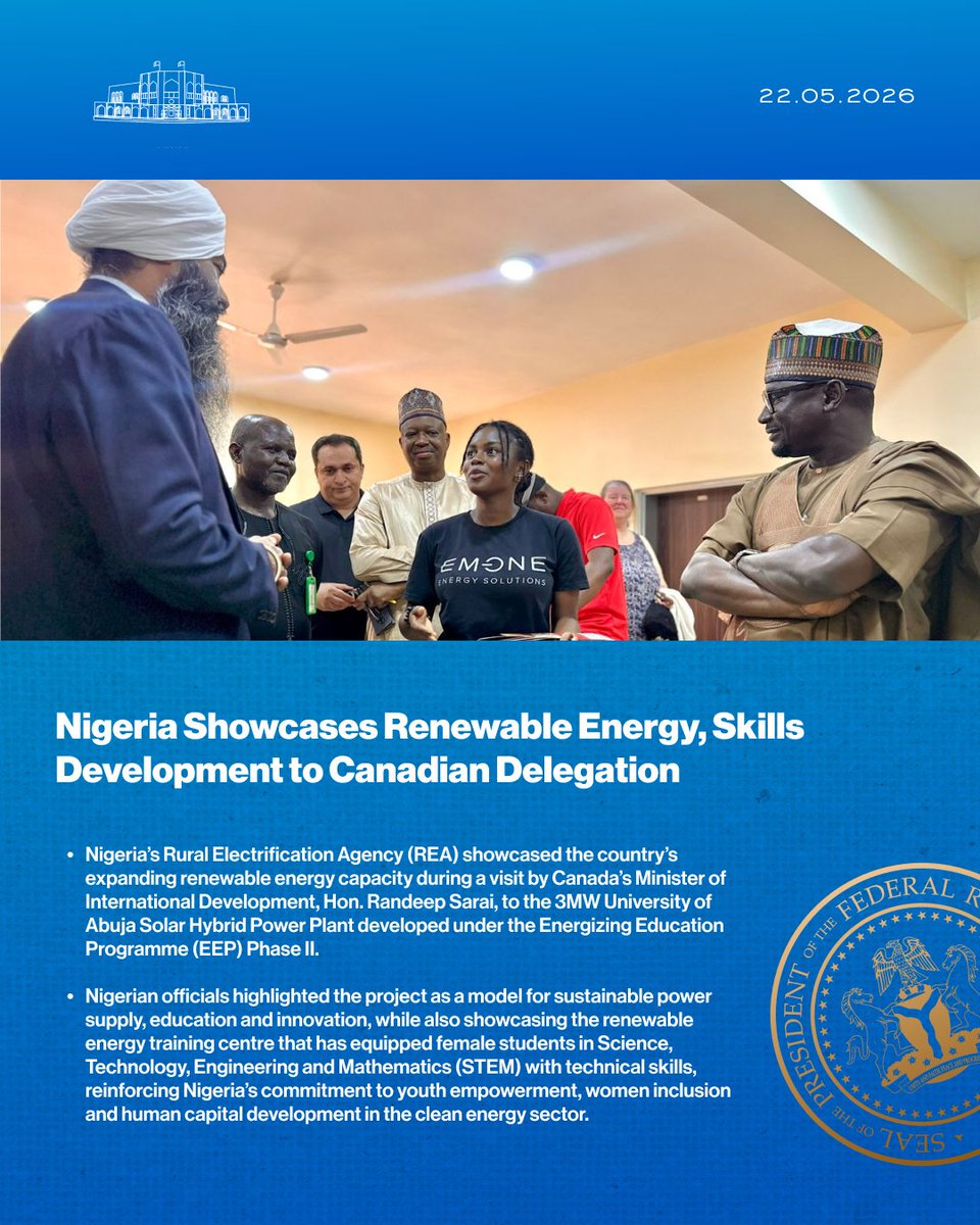 Presidency Nigeria tweet media