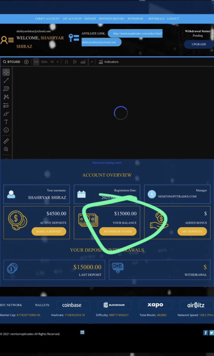 SheikhShahryar's tweet photo. This is there website those guys scammed me and I've given all the screenshots to cyber crime gujranwala even they locate the location of those guys but it's been 8 months I haven't got any response from them @MaryamNSharif @GovtofPunjabPK @NCCIAOFFICIAL https://t.co/nXkoDiyRwf