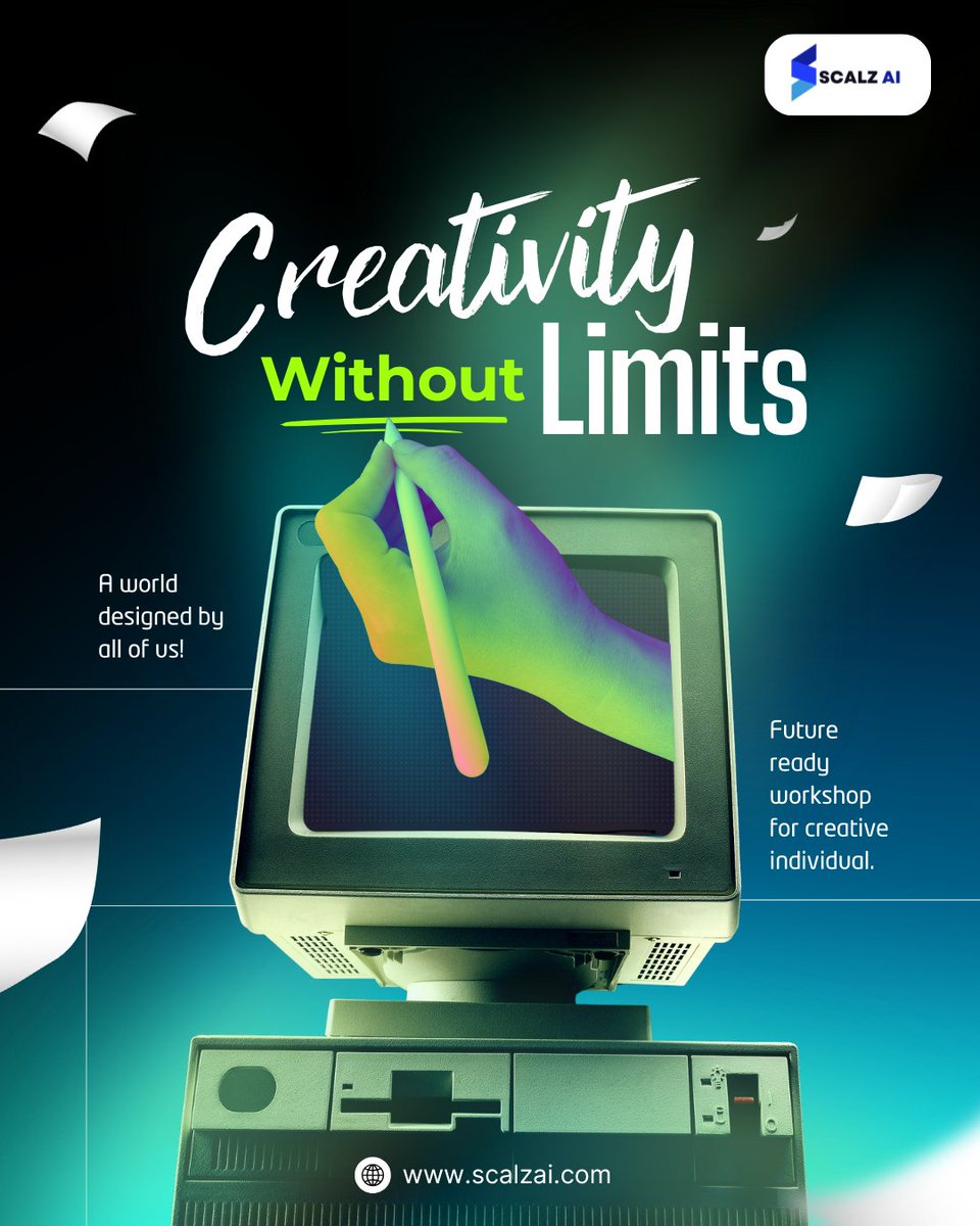 scalzai_'s tweet photo. This is more than design.

ScalzAI builds future  ready digital solutions that increase visibility, engagement, and growth in today’s competitive market.

#ScalzAI #DigitalMarketingIndia #AIMarketing #BrandingStrategy #CreativeDesign https://t.co/7ffccb787t