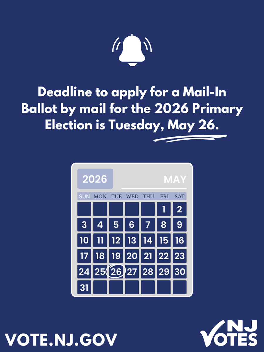 New Jersey Division of Elections tweet media