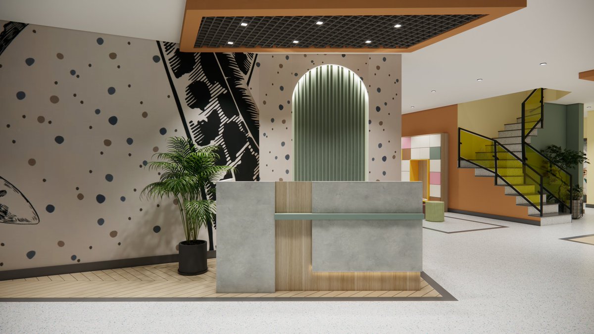 KocOfis's tweet photo. PENDİK DOLUNAY ANAOKULU
LOBİ-GİRİŞ ALANI PROJE TASARIMI  📍İSTANBUL

#DolunayAnaokulu #Pendik #OkulTasarımı #AnaokuluTasarımı #KindergartenDesign #SchoolDesign #EducationDesign #InteriorDesign #InteriorArchitecture #KidsInterior #CreativeLearning #ModernSchool #LearningSpace https://t.co/5dHwZLZkYZ