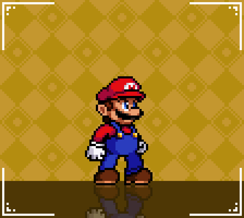 yammy16160's tweet photo. so im back with a resprite of my pixelart mario ,his pose is inspired by wonder https://t.co/Sg0n2t0rV2