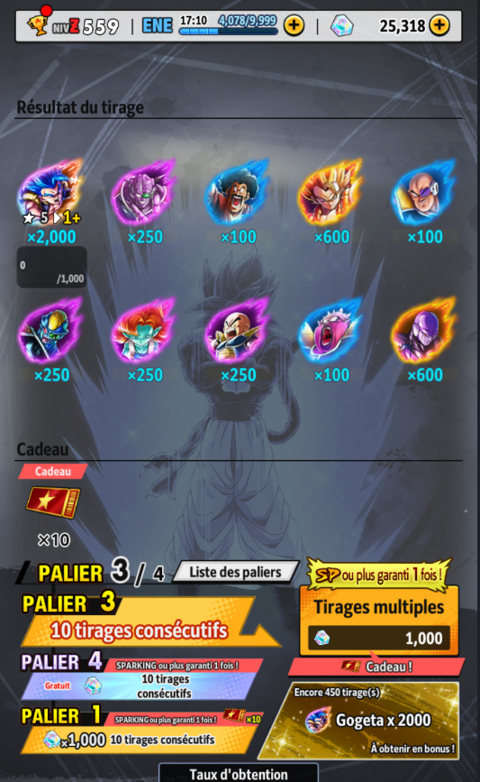 Undead_Sensei's tweet photo. Le doublon Gogeta Blue en 8000cc 😁 Le #UnpredictableDBL8th commence bien pour moi sur #DBLegends ! https://t.co/QCATZH6Azs