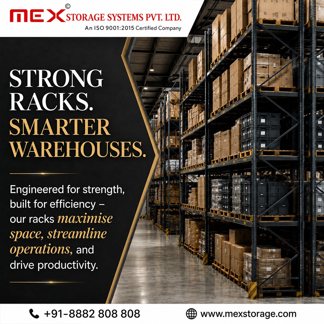 MSSPLNOIDA's tweet photo. 🏭 Strong racks build stronger businesses.
Optimize your warehouse space with high-performance storage solutions designed for durability, efficiency, and seamless operations.

#WarehouseStorage #StorageSolutions #IndustrialRacks #PalletRacking #SmartWarehouse #WarehouseManagement https://t.co/0884mneNUx
