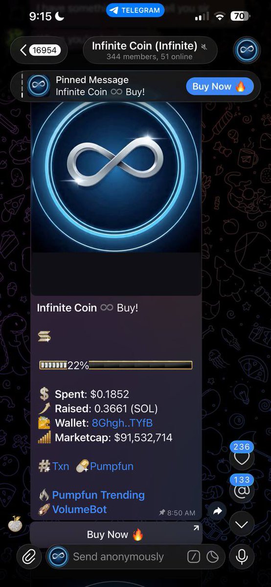INFINITECOIN ∞ tweet media