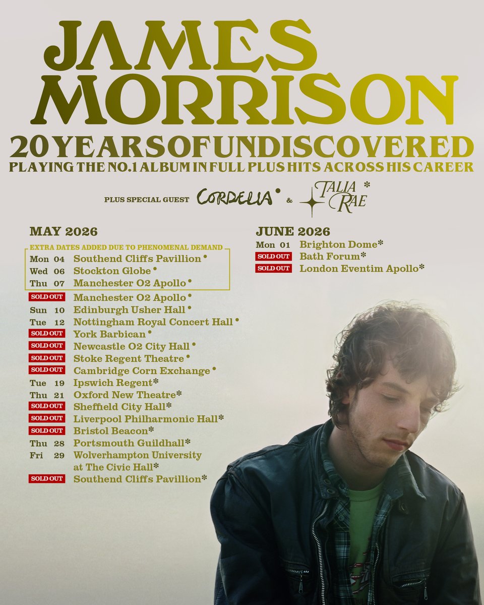 SheffCityHall's tweet photo. Today at Sheffield City Hall

James Morrison

🕔 Running Times👉 https://t.co/IBMLGXzvLB
❗Please arrive early &amp; allow extra time to enter the venue
🛄 No bags larger than A3 are allowed in the venue
✅ Safety &amp; Security👉 https://t.co/165Tq7uyea https://t.co/jlRjp1TxEQ