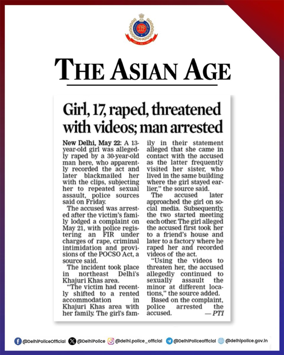 Delhi Police tweet media