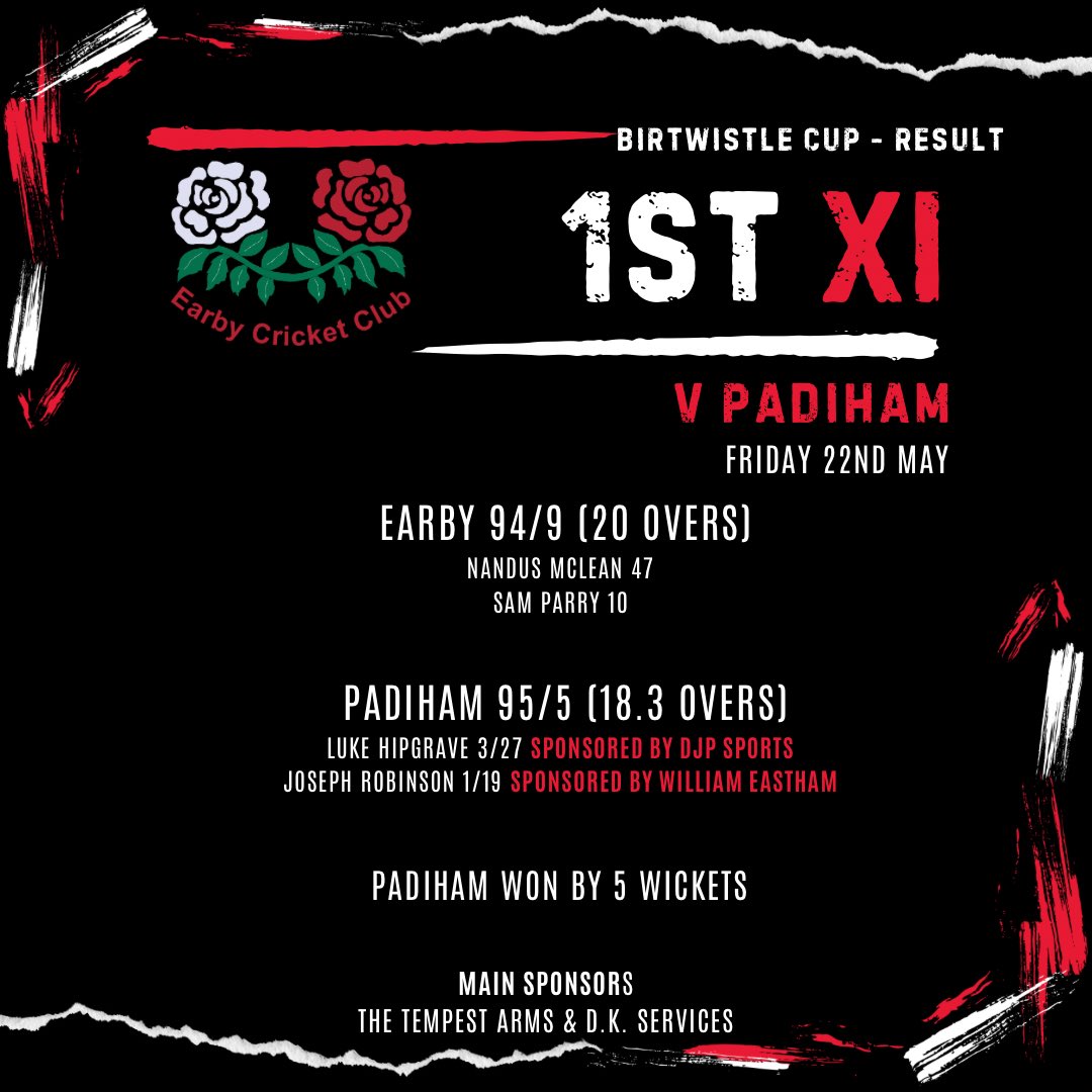 Earby CC 🔴⚪️🏏 tweet media