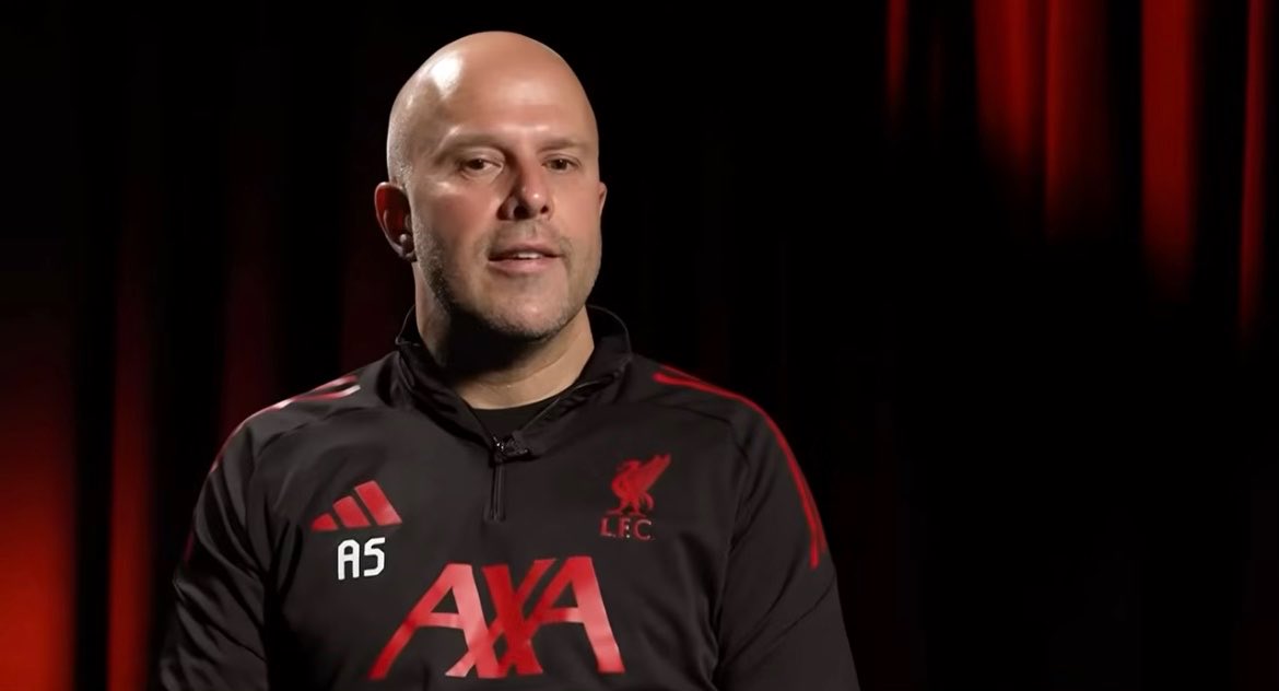 AnfieldSector's tweet photo. Arne Slot:

“It makes complete sense that when you lose football games that no one is happy. The fans haven’t been happy a few times. We as staff and players haven’t been happy a lot of times. I think our fans have been very supportive in moments where we were already struggling… it took them quite long before they showed their frustration and that makes complete sense because this has been a frustrating season. On the other hand, we have to look at the chance of qualifying for the champions league and we can never take that for granted because big clubs will not be able to qualify this season and other big clubs haven’t qualified in the last few years. This is our lowest base we can get to in still being able to qualify after everything we have been through. There’s a lot more to come for his upcoming season.”