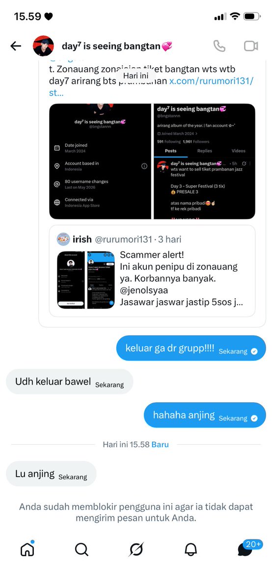 𝐝𝐞𝐬𝐢 ⊙⊝⊜ 🐰💜 ᵖᵃˢʳᵃʰ ᵗⁱᵈᵃᵏ ⁿᵒⁿᵗᵒⁿ tweet media