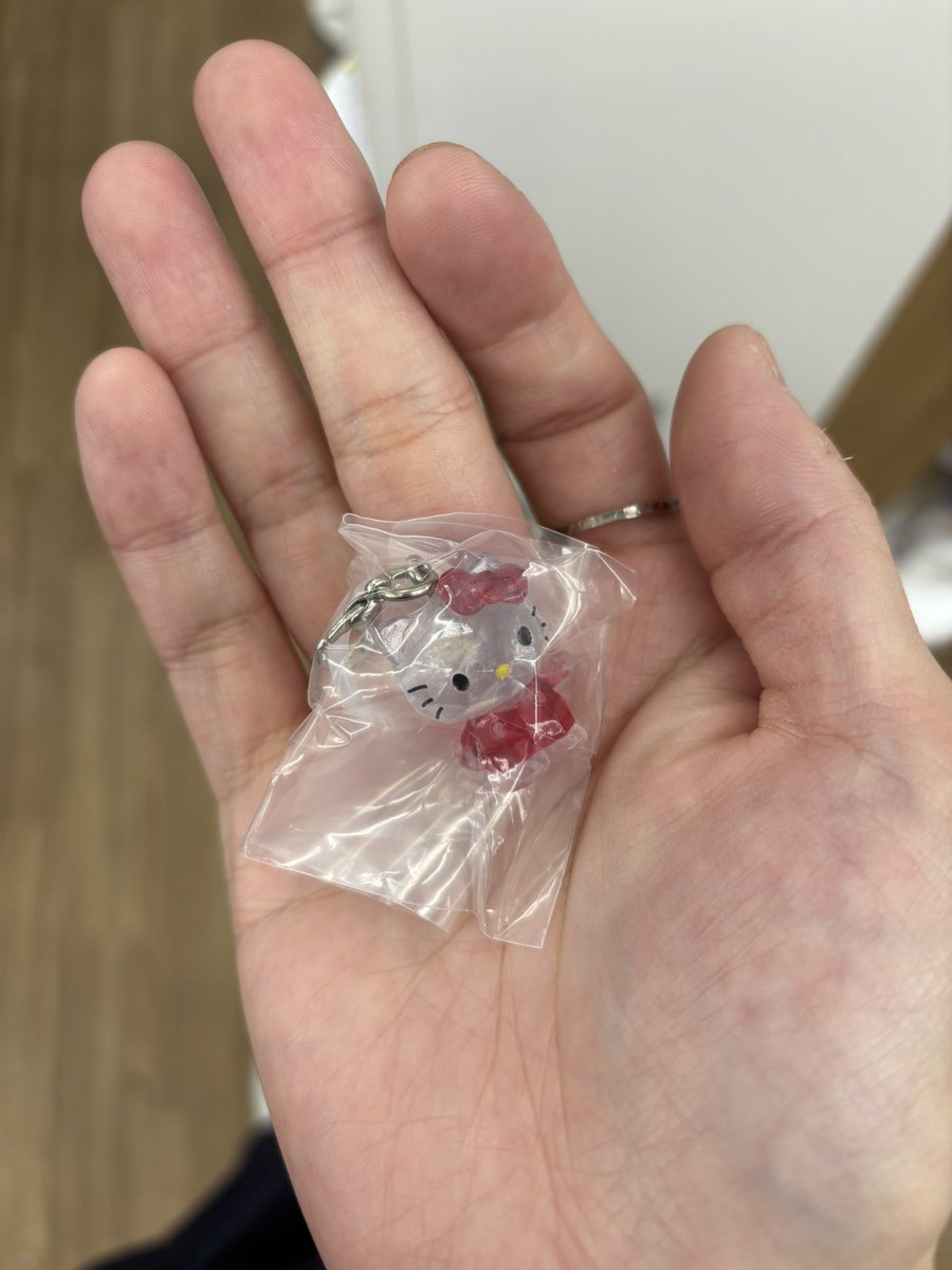Sada_23800's tweet photo. キティのめ��るしアクセ被ったやつ誰か入りませんか？
↓
下記の店前で交換可能です！
※19時頃までいます

譲:めじるしアクセキティ(クリスタル)
求:300円(定価

gashacoco なんば戎橋筋（カプセルトイ専門店）

#めじるし
#サンリオ
#キティ https://t.co/vDFX8Jsrcq