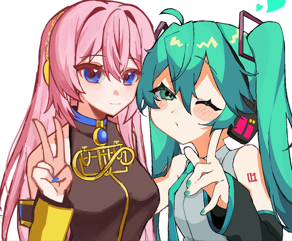 ussame114's tweet photo. ネギトロ絵チャ💚🩷

@suisoM_hatune01さんとの合作です🫶 https://t.co/HBOu4gBxWj