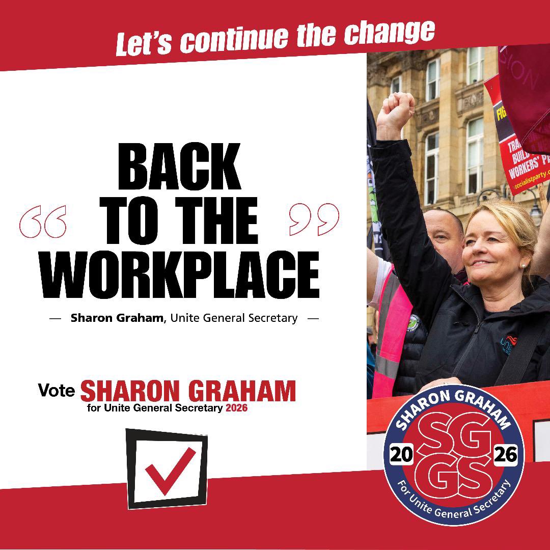 Sharon Graham tweet media