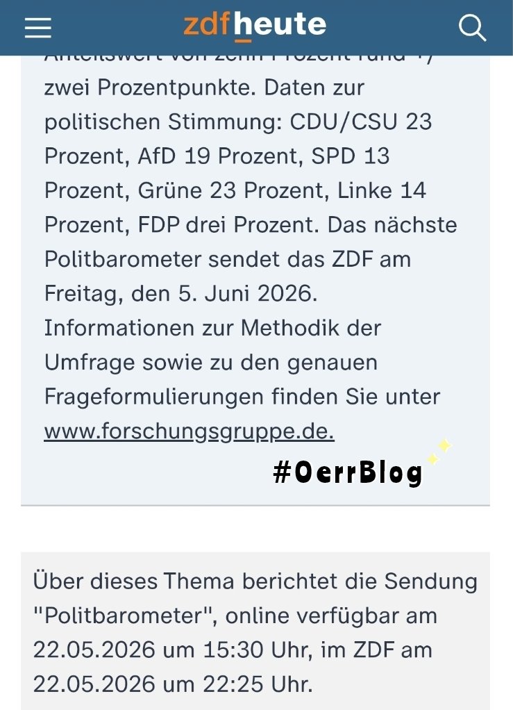 ÖRR Blog. tweet media