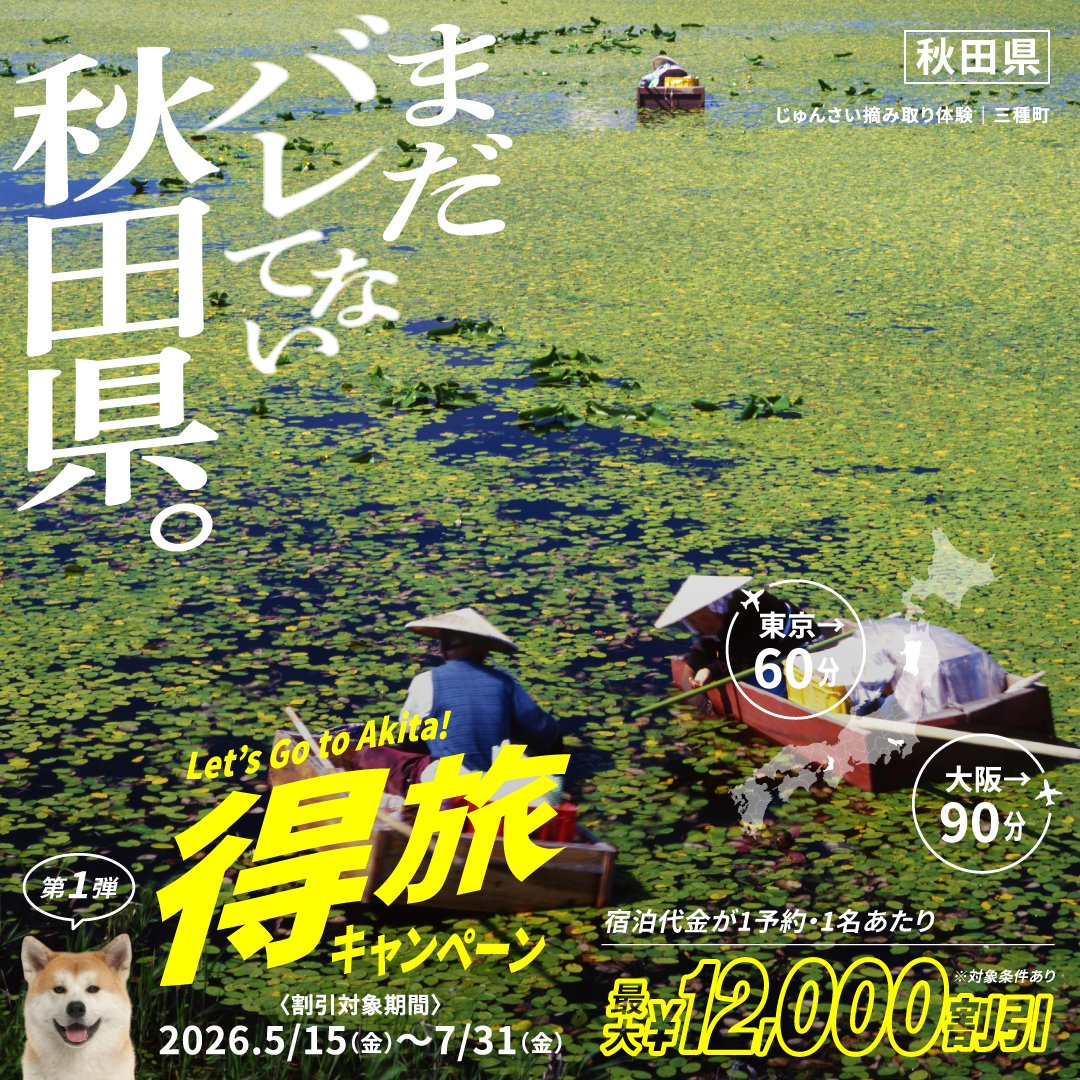 あきたびじょん tweet media