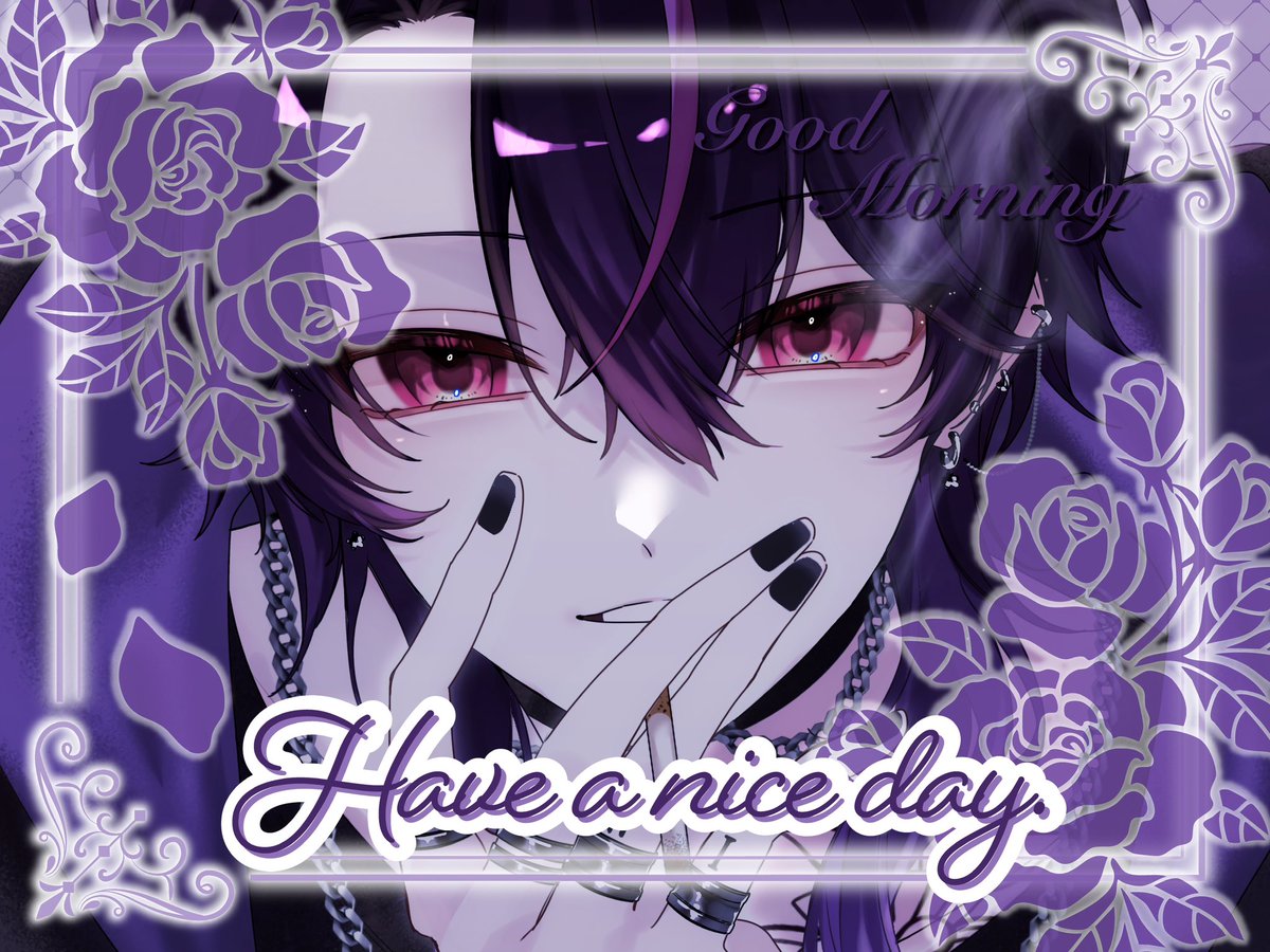 紫月瑠亜🚭🌙 今月誕生日です tweet media
