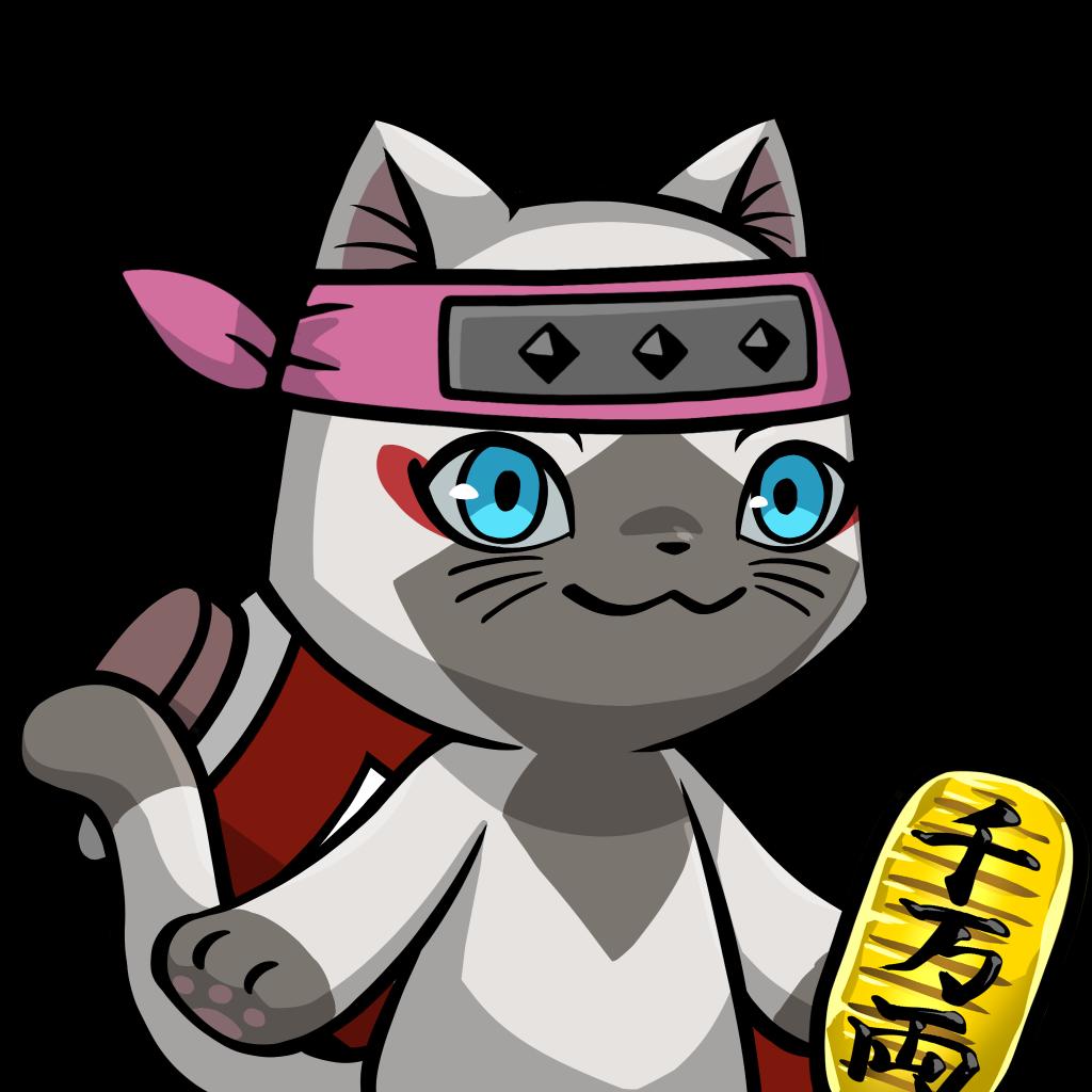 【非売品】CNPトレカβ版「招き猫トワ SSR 」 セツナコスのトワちゃんかわいいー🙌🏻💕 小判を持っててとても縁起が