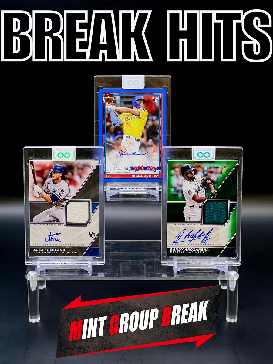 MINT GROUP BREAK グループブレイク ヒットカード紹介】 ・Roman