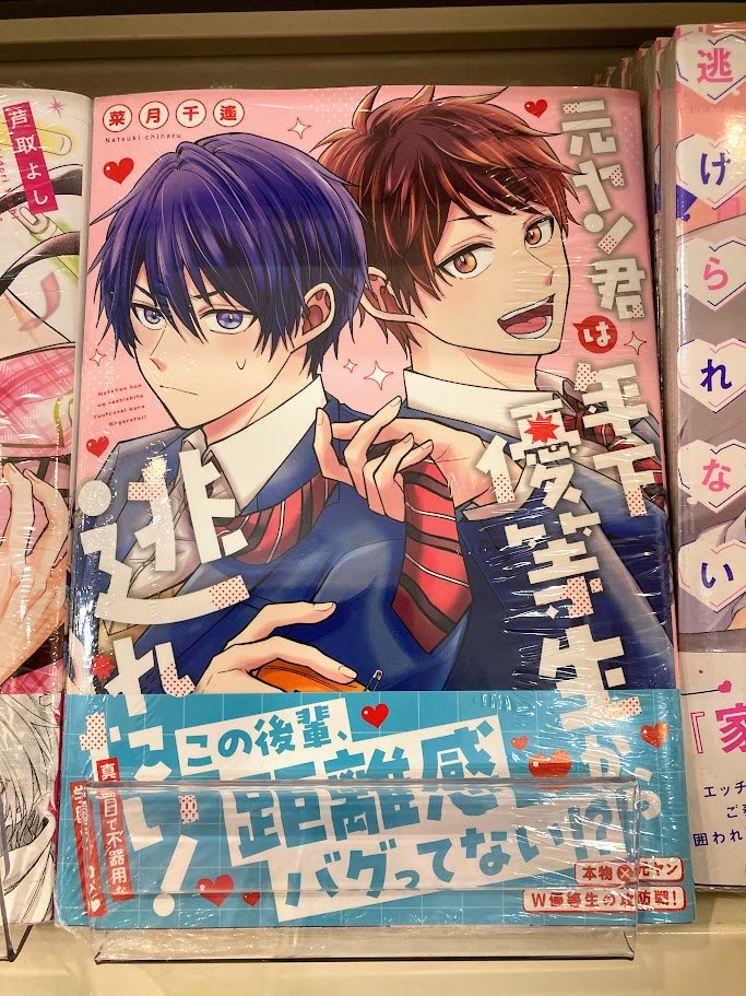 キミガシネ きみよん アニメイト 特典 漫画 小説 ジョー リーフレット 新刊情報】 #菜月千遙 先生（@natsuki_chiharu） 『#元ヤン君は年下