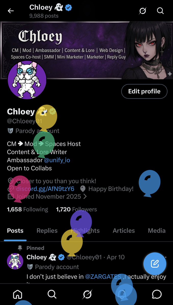 Chloey 👻 tweet media