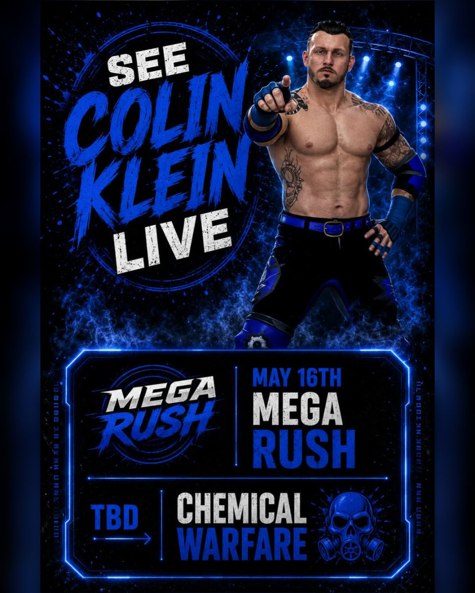 jtvwrestling's tweet photo. #Colinklein is confirmed for today's JTV Mega Rush in fresno. Check out the show and sub to the channel. And Check the comments
#JTVWRESTLING #jtvmegarush https://t.co/jdGNzVnU3u