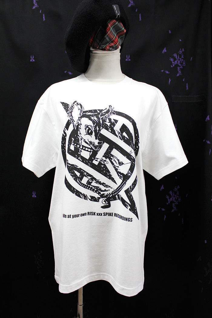 残りわずか！ 【SPIKE RECORDINGS×RISK】 コラボレーション S/S tee