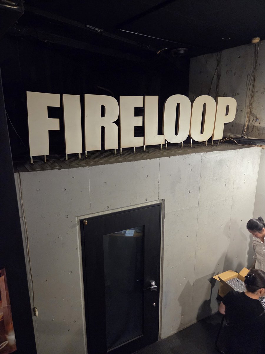 TERAleocoaster's tweet photo. 初 SAISEIGA🤘
楽しみです🎶
 #SAISEIGA
 #寺田町fireloop
 #黒舞台 https://t.co/eNMZU7aauX