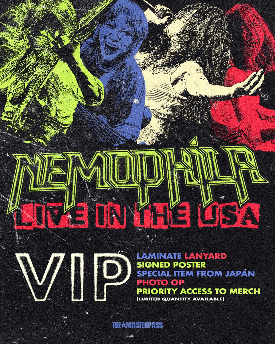 NEMOPHILA_band's tweet photo. 🇺🇸NEMOPHILA North America Tour 2026🇺🇸

Tickets and VIP tickets are on sale NOW!!
Where do we see you?
We’re very excited to see you all soon!!🔥

VIP: https://t.co/afUeiVjR9T

Jun 30 - Chicago, IL 
Venue: Reggie's Rock Club  
Ticket：https://t.co/HbPkXvAGzZ 

Jul 2 - Toronto, ON 
Venue: Lee's Palace 
Ticket：https://t.co/UP8IdGutRt 

Jul 3 - New York, NY 
Venue: Meadows Brooklyn  
Ticket：https://t.co/bz617yYkPH 

Jul 4 - Pittsburgh, PA 
Venue: Crafthouse 
Ticket：https://t.co/gjUm107Mdv 

Jul 6 - Greensboro, NC 
Venue: Hangar 1819 
Ticket：https://t.co/PACa0MweEa 

Jul 7 - Atlanta, GA 
Venue: The Masquerade (Hell) 
Ticket：https://t.co/WuYdysoFku 

Jul 8 - Orlando, FL 
Venue: Conduit  
Ticket：https://t.co/EouC9RuFZv 

Jul 10 - Austin, TX 
Venue: Come And Take It Live 
Ticket：https://t.co/7jdFQgQBIw 

Jul 11 - Dallas, TX 
Venue: Trees 
Ticket：https://t.co/WyHTFB1O1x 

Jul 13 - Phoenix, AZ 
Venue: Nile Theater 
Ticket：https://t.co/GASmW1Nbs3 

Jul 14 - Los Angeles, CA 
Venue: The Glass House 
Ticket：https://t.co/lTZ51PF1b7

#NEMOPHILA 
#USTour🇺🇸