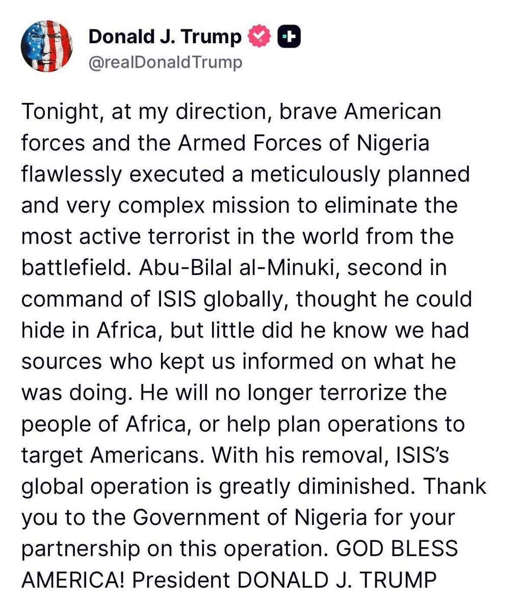 mfonpat's tweet photo. Thank you @Donald J. Trump https://t.co/8o2CP2IOvj
