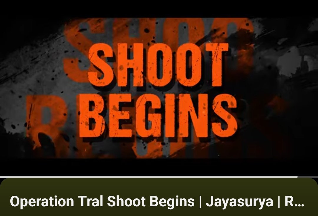 WECineLoco's tweet photo. #OperationTral Begins. https://t.co/pLUiRLjeCg