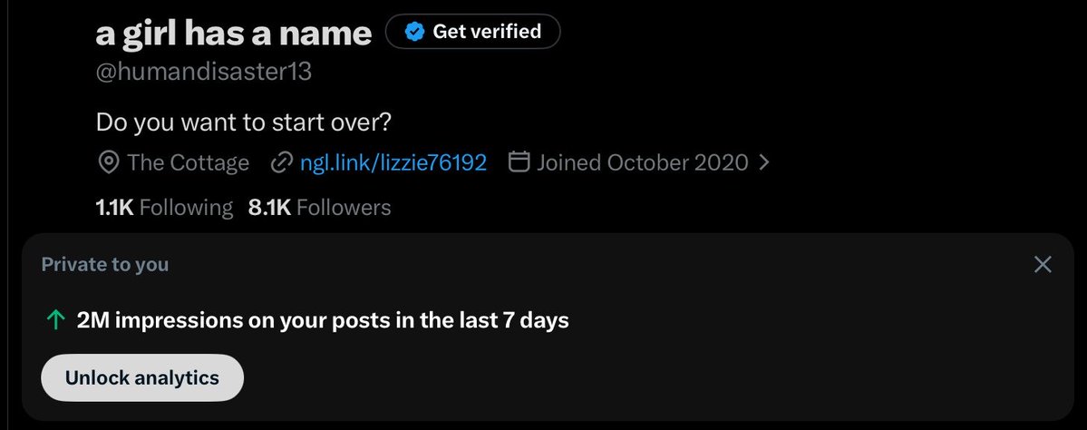 a girl has a name tweet media