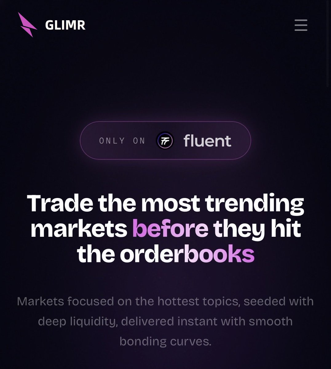 GLIMR tweet media