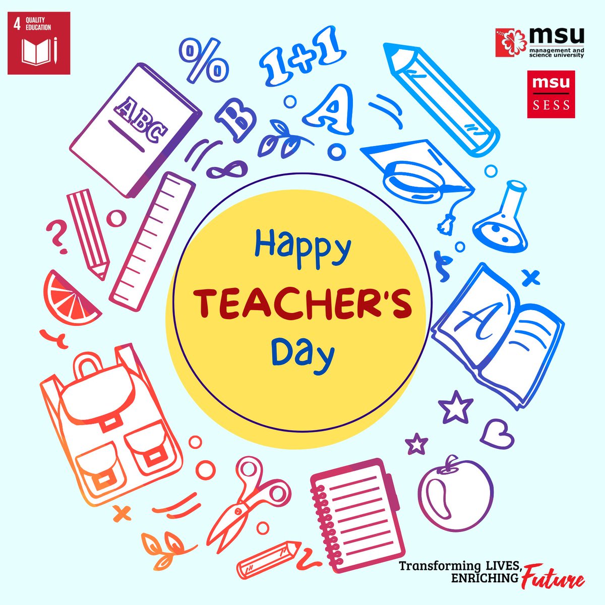 MsumalaysiaS's tweet photo. #GURUBITARANADINEGARA 
Great teachers shape minds, inspire dreams, and build the nation’s future.
Thank you, educators, for your dedication and sacrifices beyond the classroom. 
#HappyTeachersDay2026 https://t.co/zcCMguL0qy