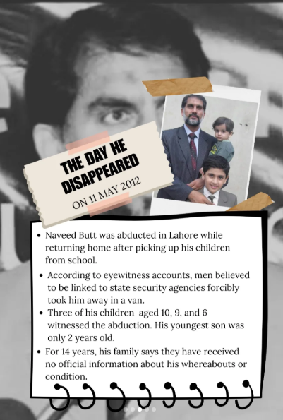 balush101's tweet photo. Who is Naveed Butt?
Why was he forcefully disappeard?

#FreeNaveedButt https://t.co/vtTgzLejqB