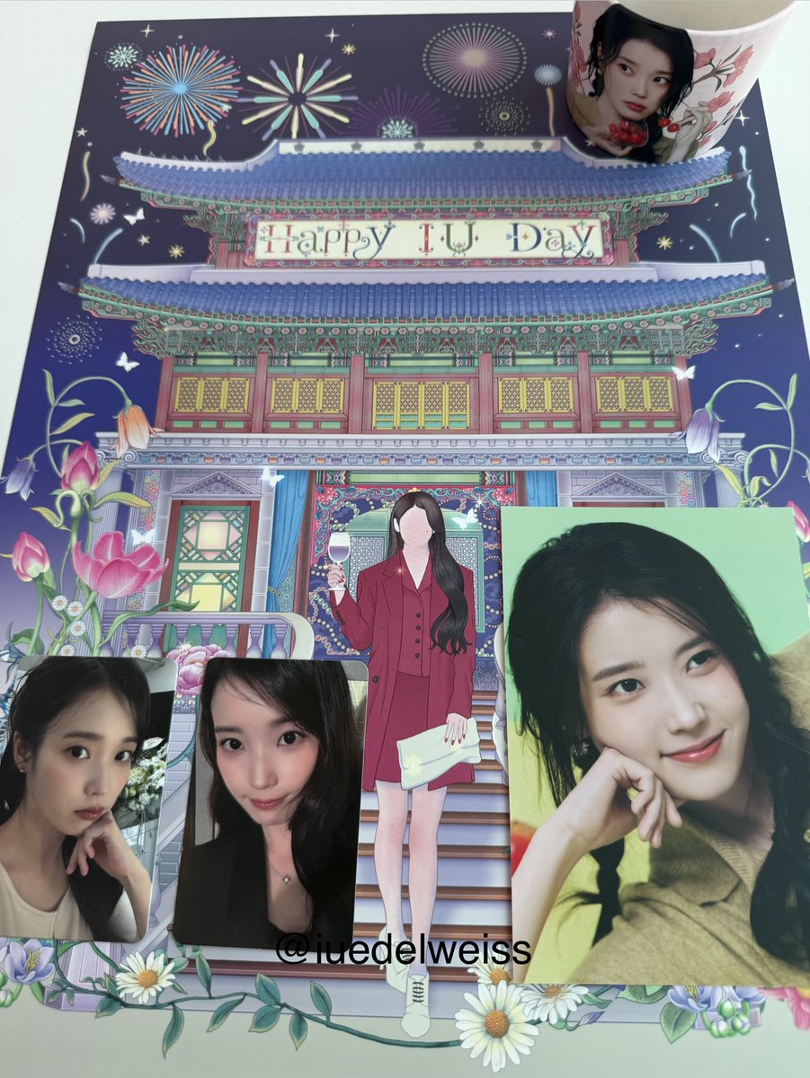 아이유 에델바이스 tweet media